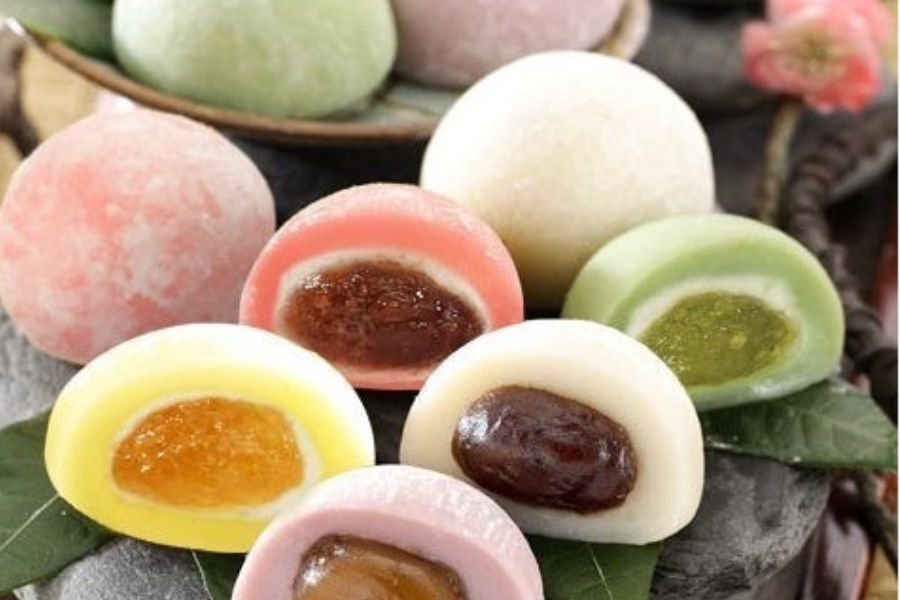 Bánh mochi đặc sản của đất nước xứ Hoa Anh Đào