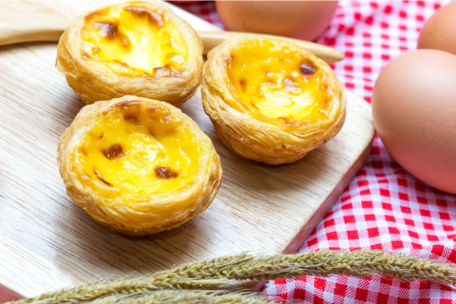 Món bánh tart trứng