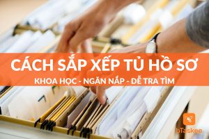 cách sắp xếp tủ hồ sơ