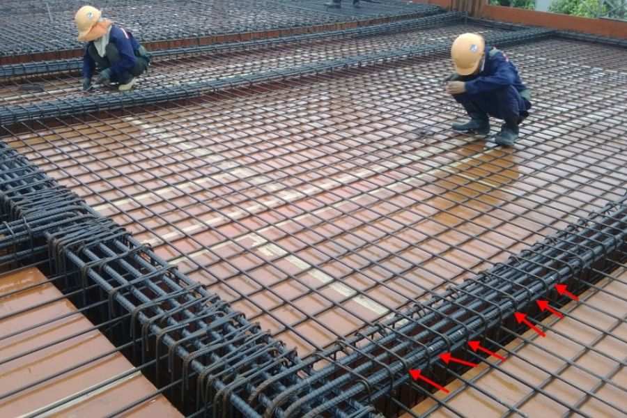 Tính sắt thép theo lượng bê tông xây nhà