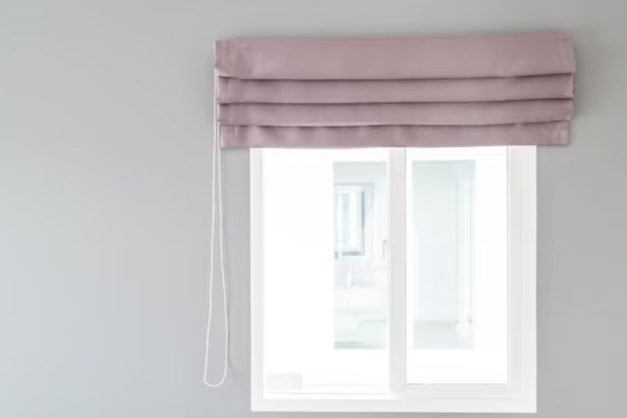 Kích thước rèm cửa sổ nhỏ phụ thuộc vào loại rèm sử dụng