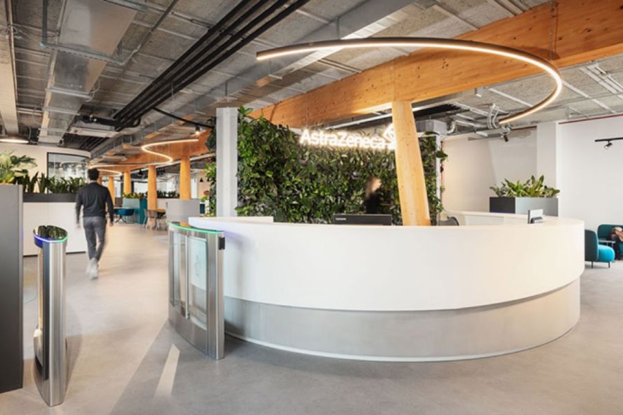 Không gian xanh giúp văn phòng tươi mới và tràn đầy sức sống cho ngày làm việc