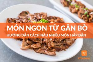 món ngon từ gân bò