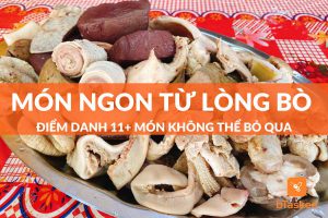 món ngon từ lòng bò