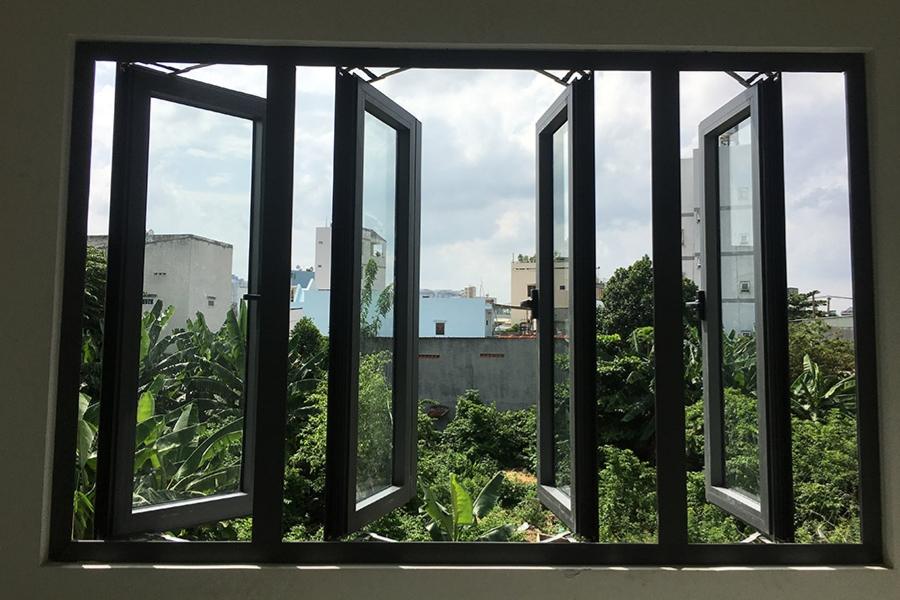 Sử dụng cửa sổ làm từ nhôm để tăng hiệu quả thông gió cho nhà ở