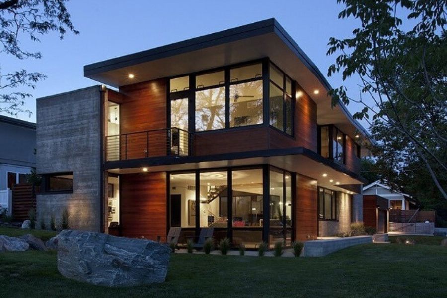 Kiến trúc chủ đạo sẽ quyết định một phần chiều cao của căn nhà