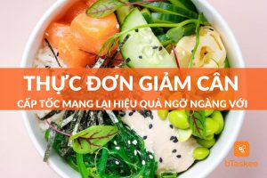thực đơn giảm cân cấp tốc