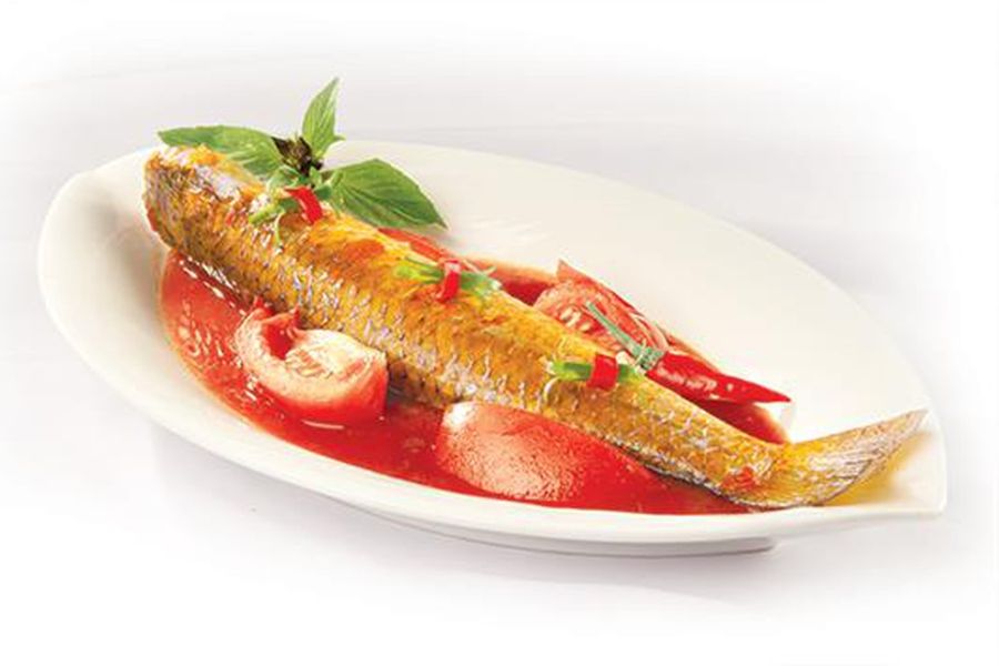 Thay đổi khẩu vị với món cá đối sốt cà chua