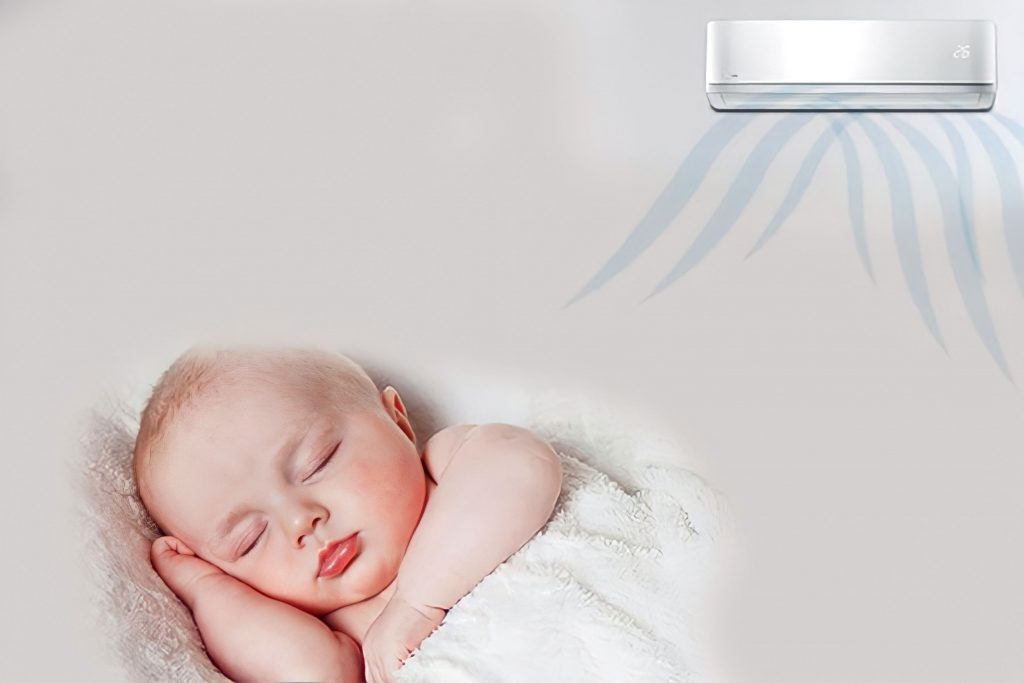 Chế độ hoạt động êm ái giúp bảo vệ giấc ngủ cho con
