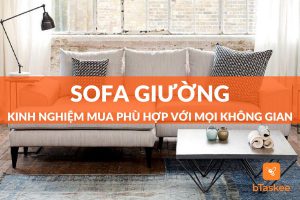 8 kinh nghiệm mua sofa giường phù hợp với mọi không gian