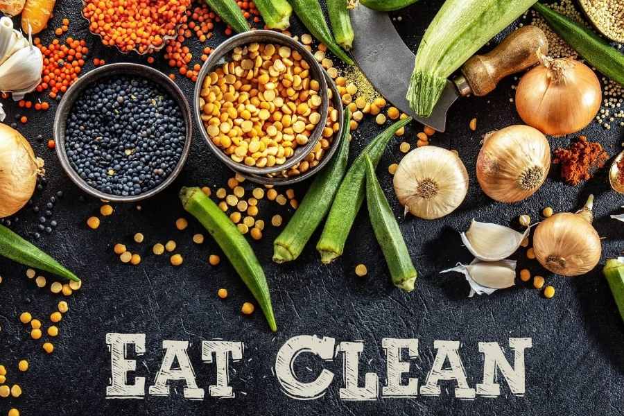 Thực đơn eat clean sử dụng thực phẩm hữu cơ, có nguồn gốc tự nhiên