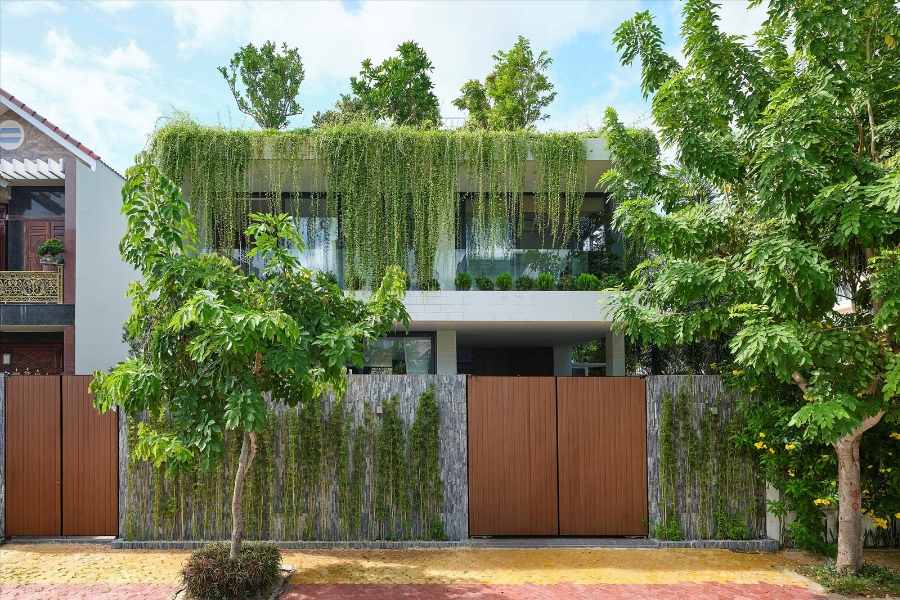 Nhà ở cây xanh đem lại không gian sống xanh mát và trong lành