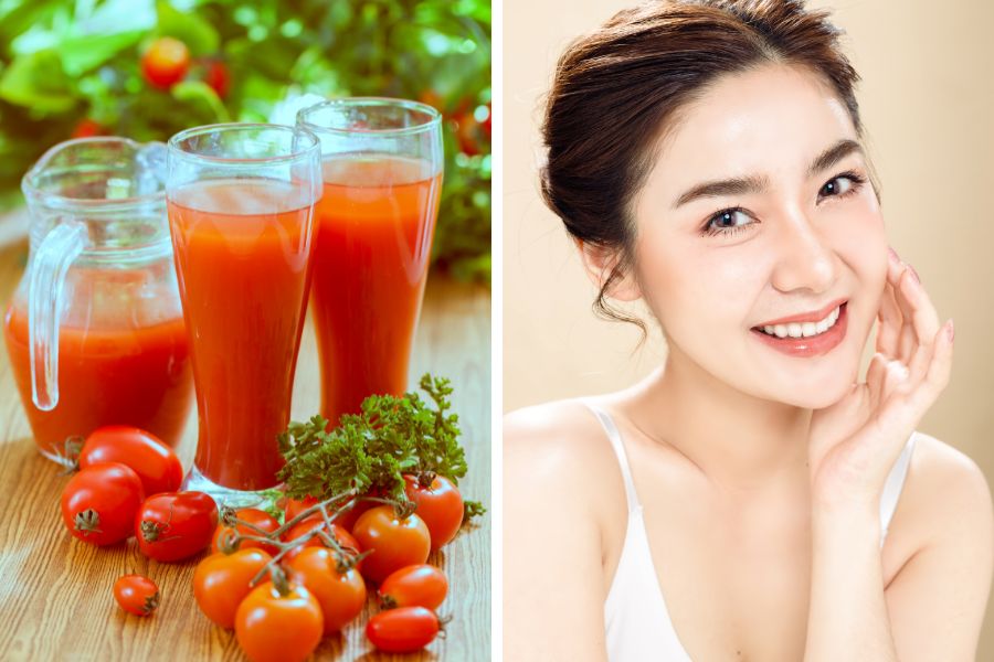 Lợi ích của việc uống nước cà chua hàng ngày: Cải thiện làn da căng mịn, sáng khỏe