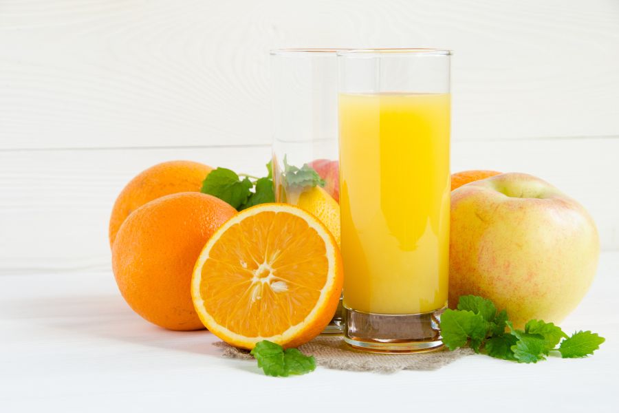 Nước cam táo bổ sung nhiều dưỡng chất cho cơ thể