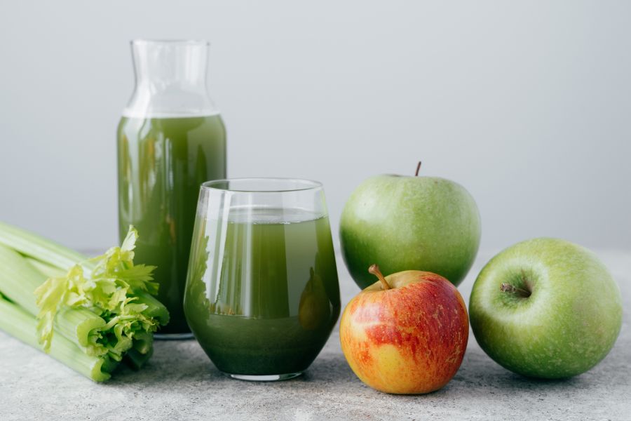 Nước cần tây mix táo - Thức uống được nhiều chị em ưa chuộng trong quá trình giảm cân