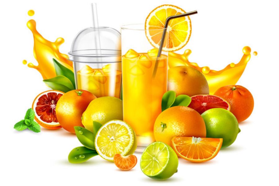 Nước ép trái cây giúp đánh tan mỡ bụng và detox cơ thể tốt