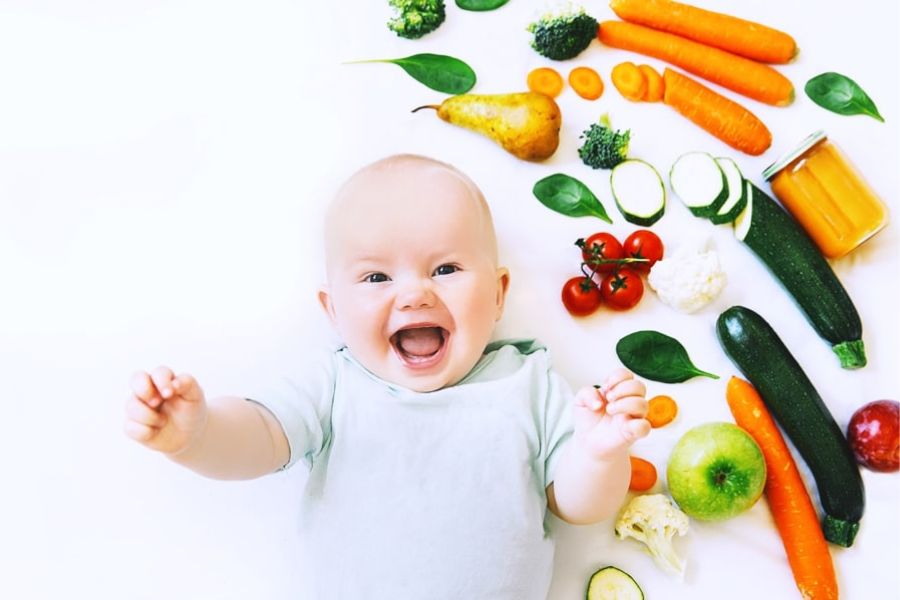 Lựa chọn thực phẩm hữu cơ, có nguồn gốc tự nhiên cho thực đơn ăn dặm của bé
