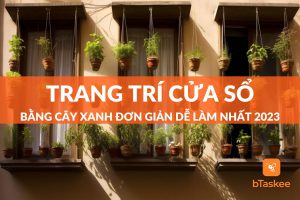 Gợi ý mẹo trang trí cửa sổ bằng cây xanh đơn giản dễ làm nhất