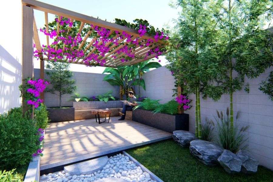 Lựa chọn vật liệu xây dựng tường rào sân vườn phù hợp với không gian sống