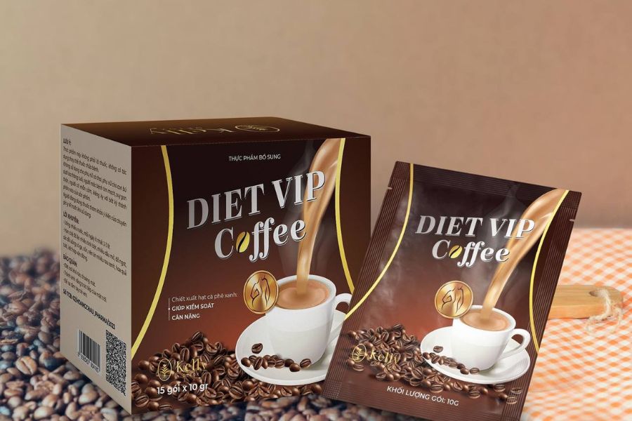 Cafe Diet Vip cải thiện vóc dáng, giúp tinh thần tỉnh táo