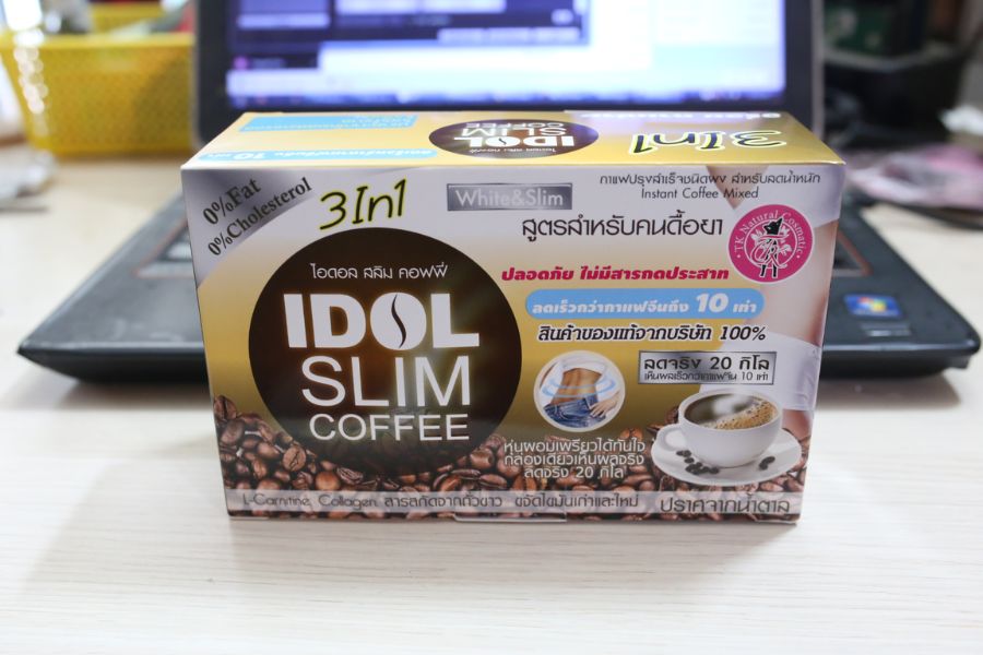 Thương hiệu Idol Slim Coffee Thái Lan nổi tiếng với hiệu quả giảm cân đáng kinh ngạc