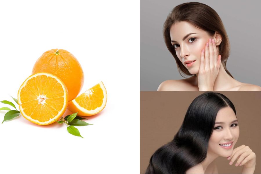Hàm lượng vitamin C có trong nước cam sẽ đẩy lùi quá trình lão hóa