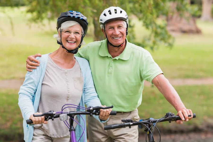 Chạy xe đạp giảm cân giúp con người cảm thấy vui vẻ và thư giãn