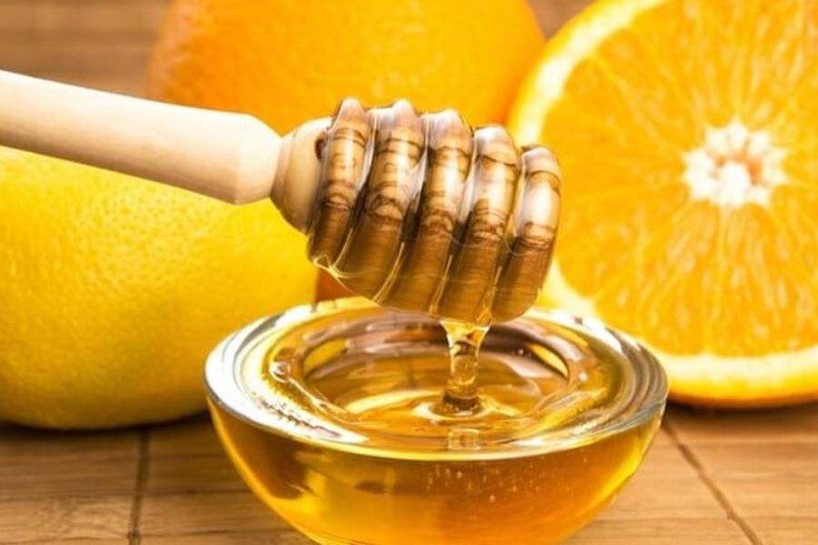 Giảm cân bằng hỗn hợp cam và mật ong