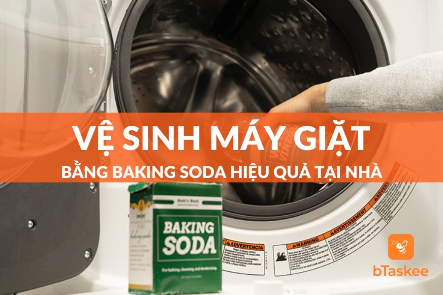 Vệ sinh máy giặt bằng baking soda: hiệu quả đến đâu?