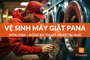 Hướng dẫn vệ sinh máy giặt panasonic đơn giản chuẩn hãng