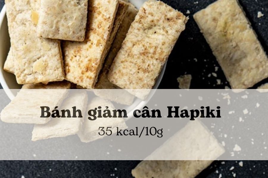 Hapiki - loại bánh giúp giảm cân được phân phối từ xứ xở Hoa Anh Đào.