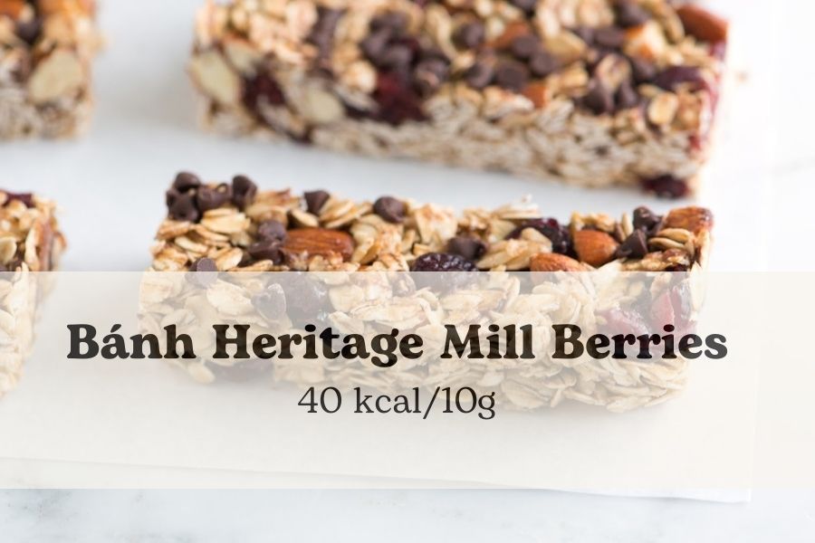 Heritage Mill Berries – Một loại bánh ăn kiêng giảm cân với nguồn gốc từ Australia.