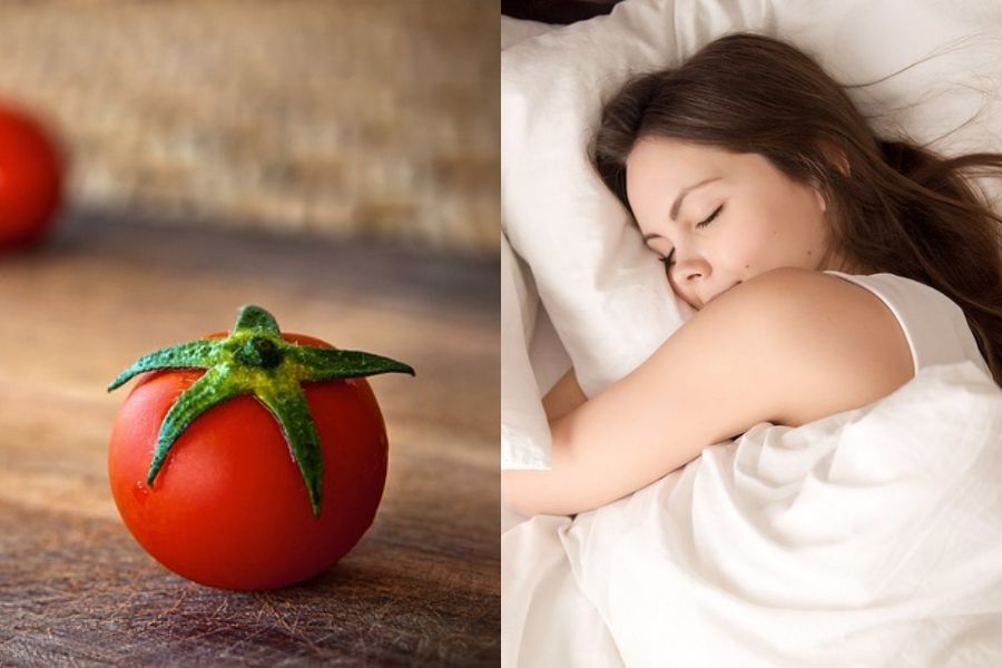 Cà chua giúp nâng cao chất lượng giấc ngủ.