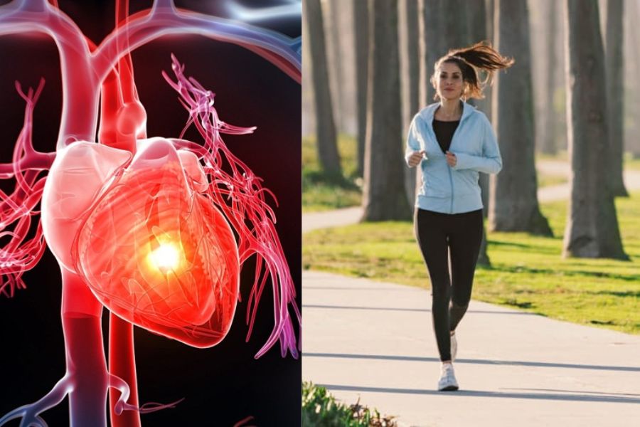 Chạy bộ đều đặn sẽ giúp bạn giảm nguy cơ mắc bệnh tim mạch.