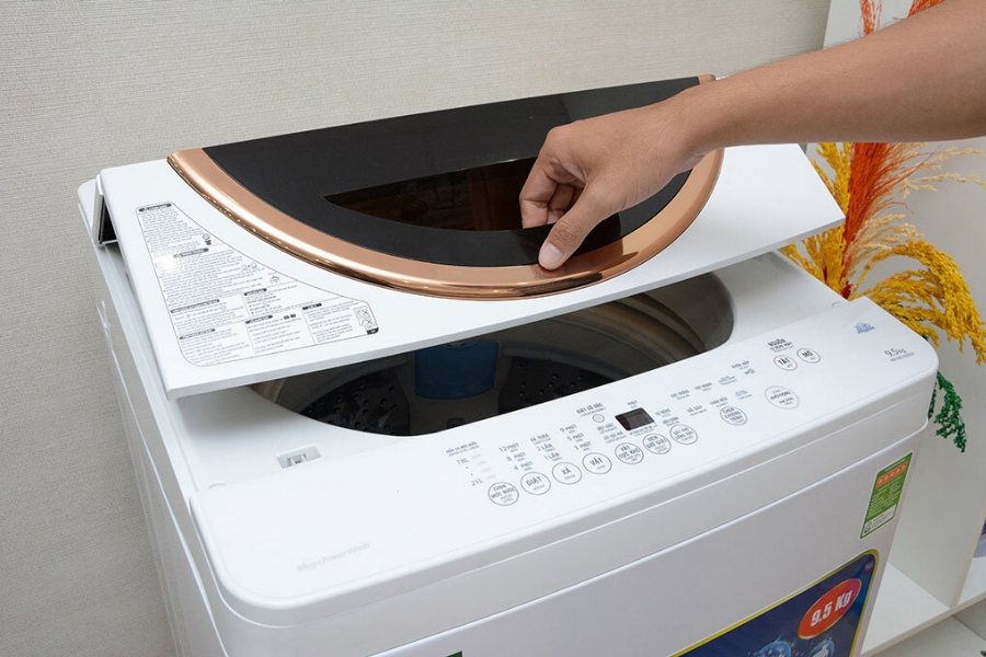 Sử dụng chế độ giặt tiêu chuẩn giúp làm sạch quần áo hiệu quả.