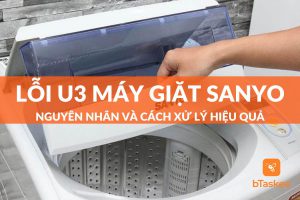 lỗi u3 máy giặt sanyo
