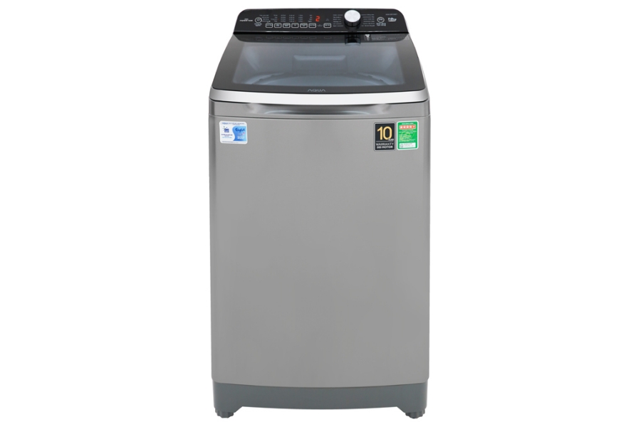 Máy giặt Aqua sở hữu thiết kế nhỏ gọn và hiện đại.