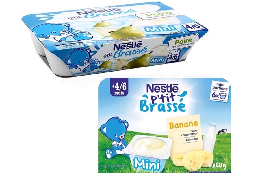 Sữa chua Nestle chứa nhiều dưỡng chất phong phú.