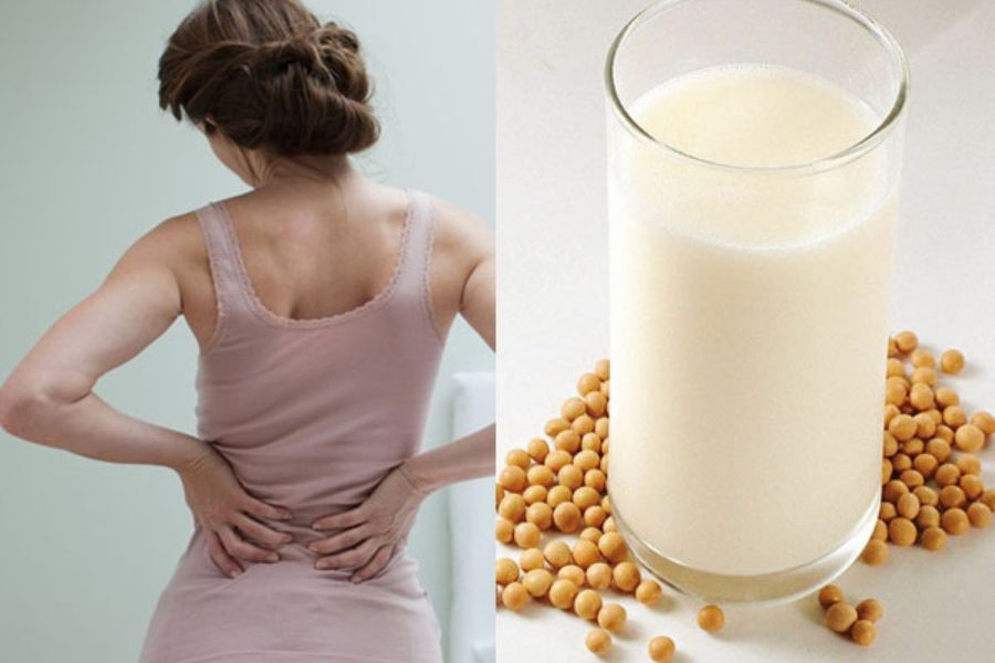 Sữa đậu nành cung cấp canxi cải thiện loãng xương hiệu quả.