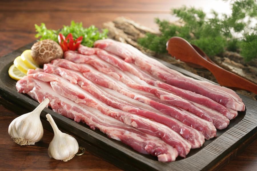 Thịt lợn có chức năng duy trì khối lượng cơ.