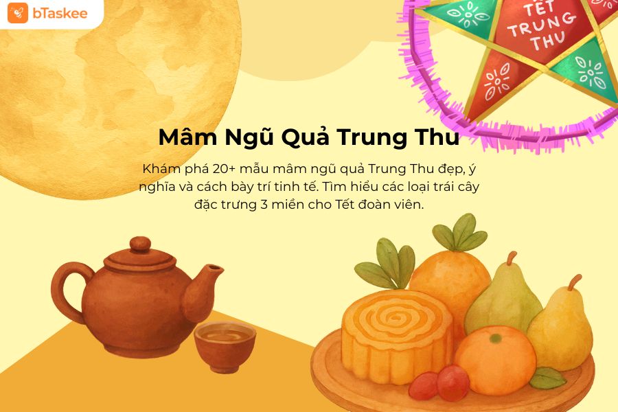 20+ Mẫu Mâm Ngũ Quả Trung Thu Đẹp Lung Linh Ai Cũng Mê