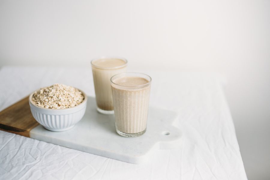 Trà sữa yến mạch ít chất béo, bổ sung nhiều dưỡng chất tốt cho cơ thể.