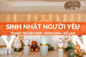 trang trí sinh nhật cho người yêu