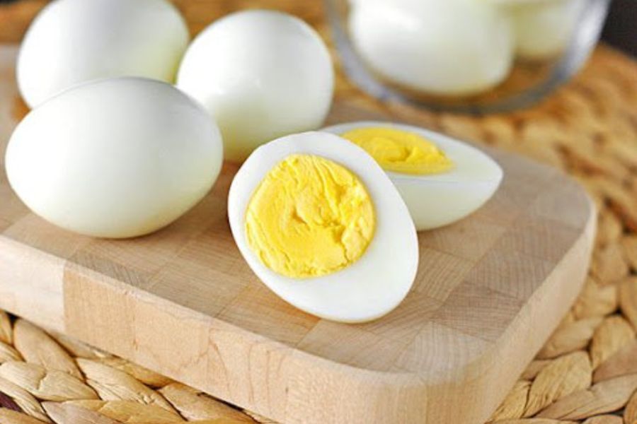 Vitamin B2 cần thiết đều có trong lòng trắng trứng.