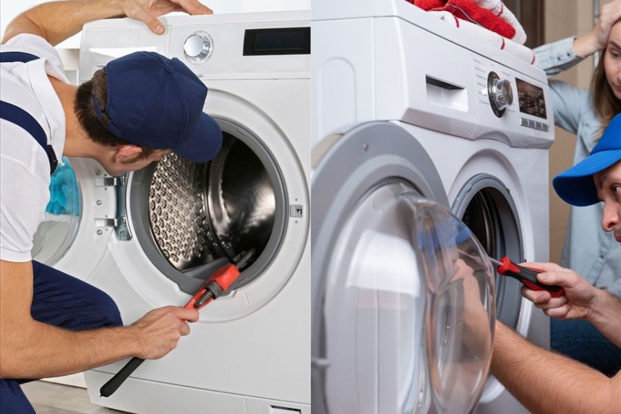 Bảo dưỡng máy giặt định kỳ khoảng 12 - 18 tháng một lần.