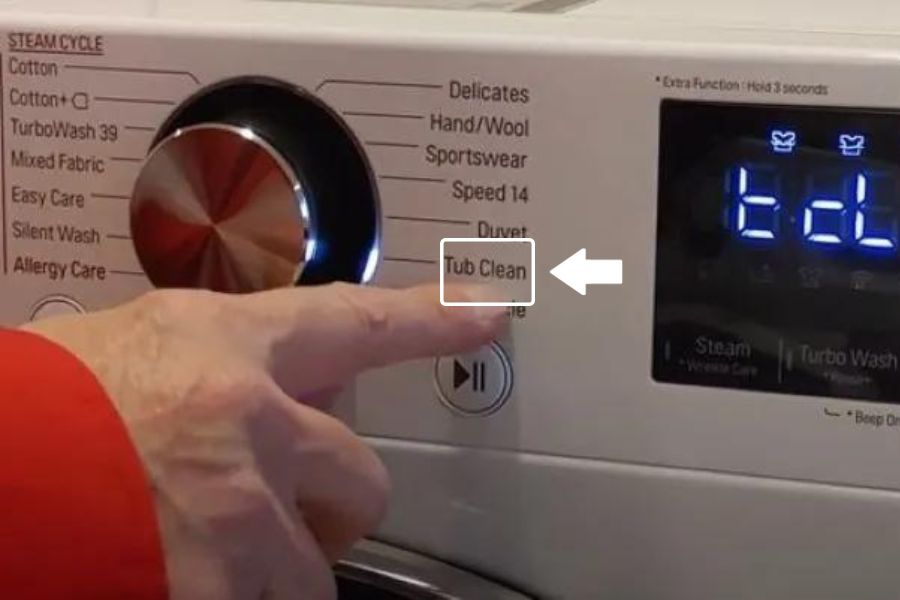 Chế độ Tub Clean máy giặt LG là tính năng dùng để vệ sinh và bảo dưỡng lồng giặt.