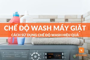 wash trong máy giặt là gì