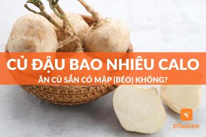củ đậu bao nhiêu calo