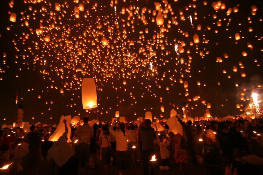 Ngỡ ngàng trước vẻ đẹp lung linh, huyền ảo của lễ hội đèn trời Pingxi tại Đài Loan.