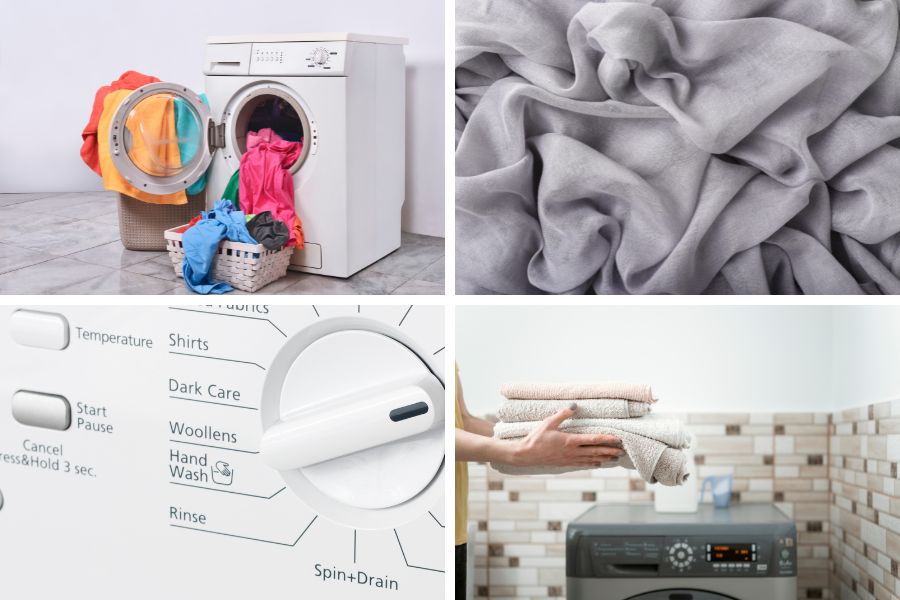 Một số chế độ Wash phổ biến có trên máy giặt.